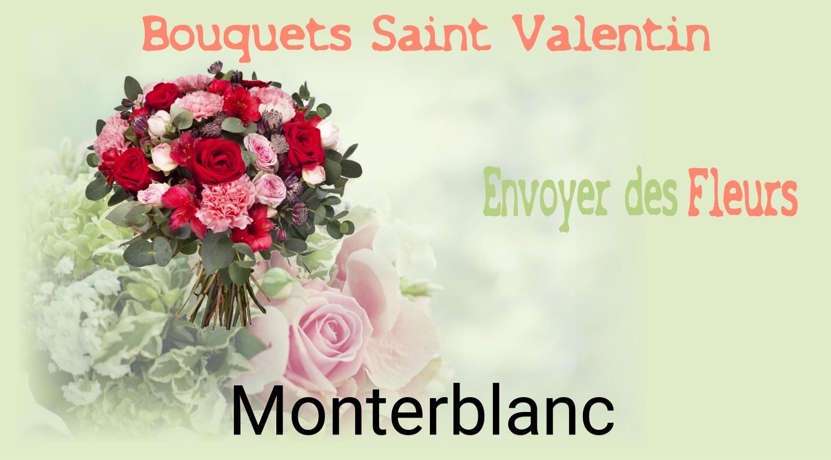 Roses de Saint-Valentin livrées à Monterblanc